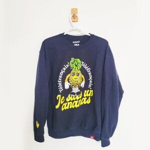 RetroKid Téléfrançais! - Je suis un ananas Sweater - Unisex Medium